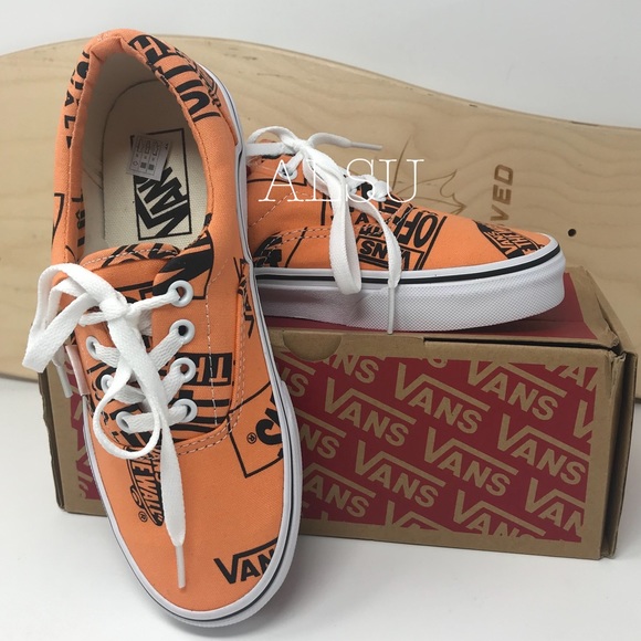 VANS Authentic OTW Repeat Orange🍊Black W AUTHENTI - Picture 5 of 8